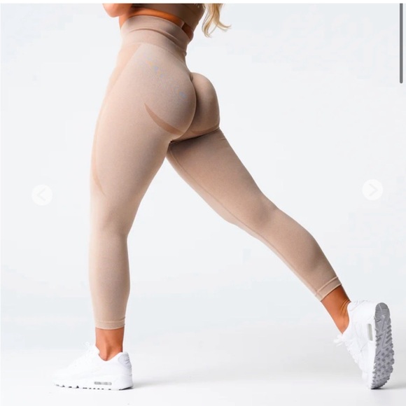 NVGTN Pants - Nvgtn contour leggings beige medium